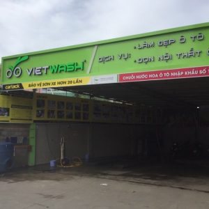 Bảng hiệu hệ thống Vietwash