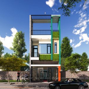 Thiết kế mặt tiền nhà phố