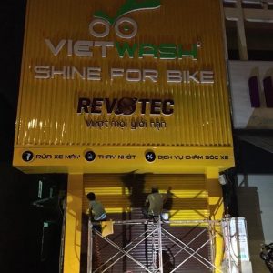 Bảng hiệu hệ thống Vietwash